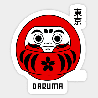 Daruma Sticker